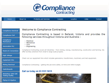 Tablet Screenshot of compelec.com.au